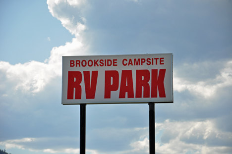 sign - Brookside campsite RV Park
