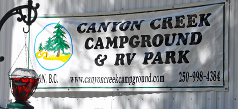 sign - Canyon Creek Campground