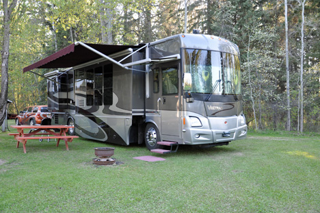 the motorhome of the two RV Gypsies