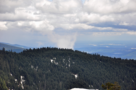 view from the other side of Grouse Mountain