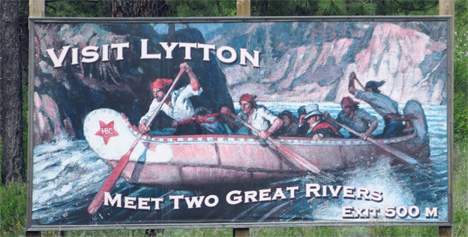 sign - visit Lytton