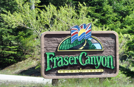 sign - Fraser Canyon