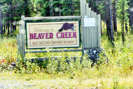 sign - Welcome to Beaver Creek