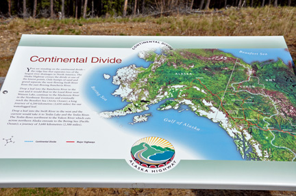 sign - The Continental Divide