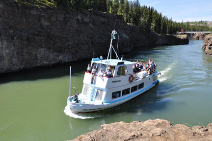 the excursion boat