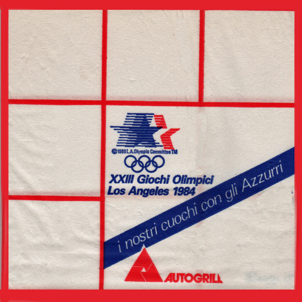 Olympic napkin