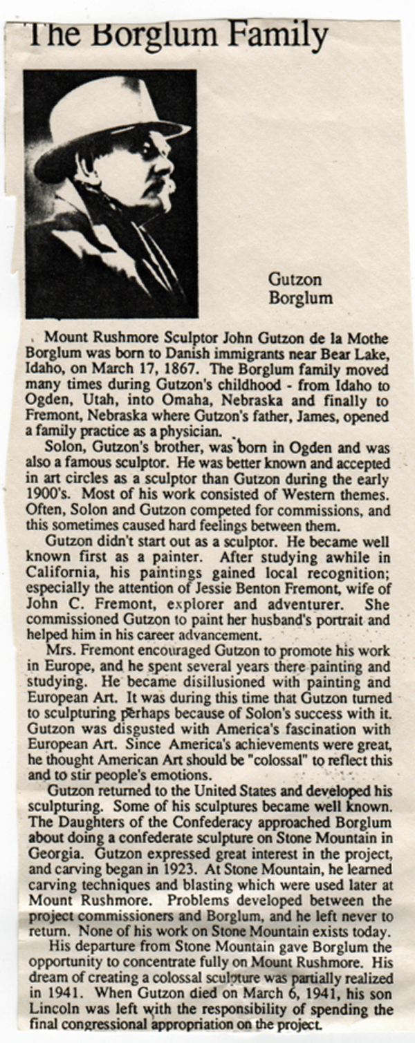 news article about John Gutzon