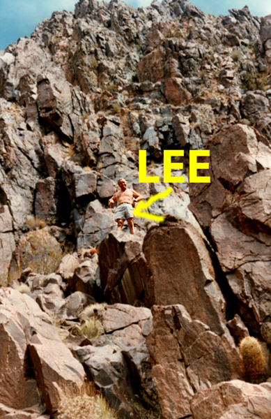 Lee on the rocks