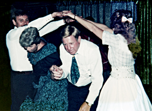 Karen Duquette square dancin