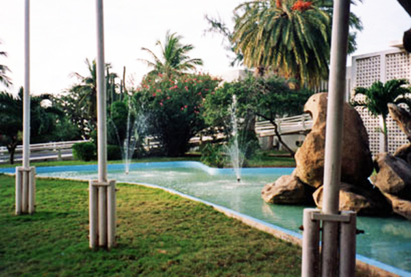 grounds at the hotel