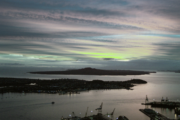 view from Auckland Skytow