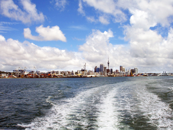 View from a boat ride