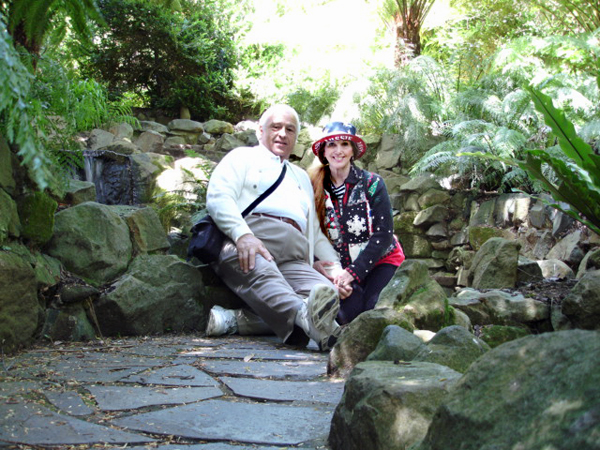 Lee nd Karen Duquette in Australia