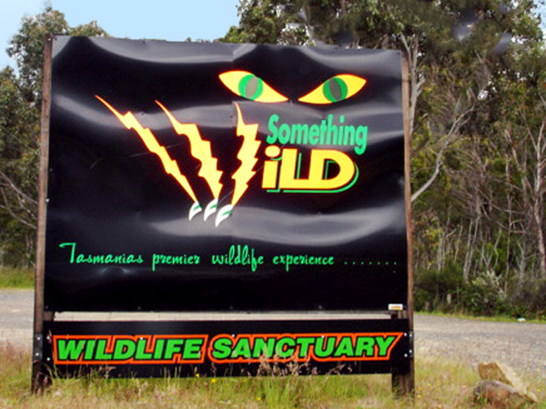 Something Wild sign