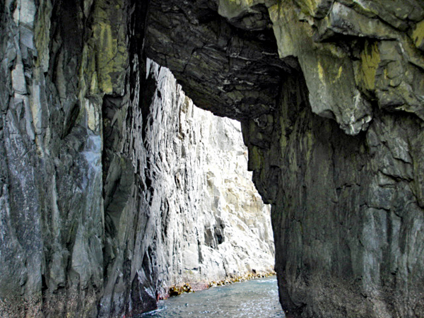 passageway at Bruny Island
