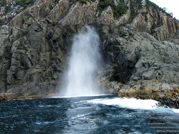 Bruny Island cliffs
