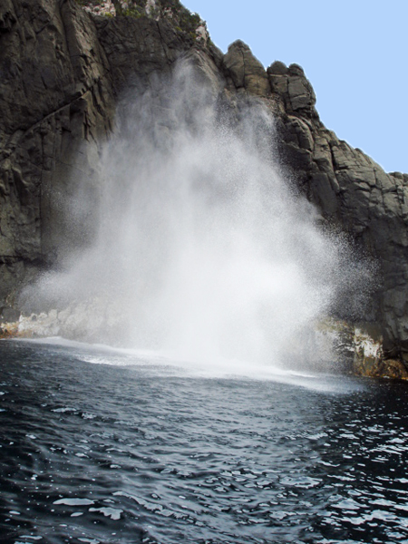 Bruny Island cliffs