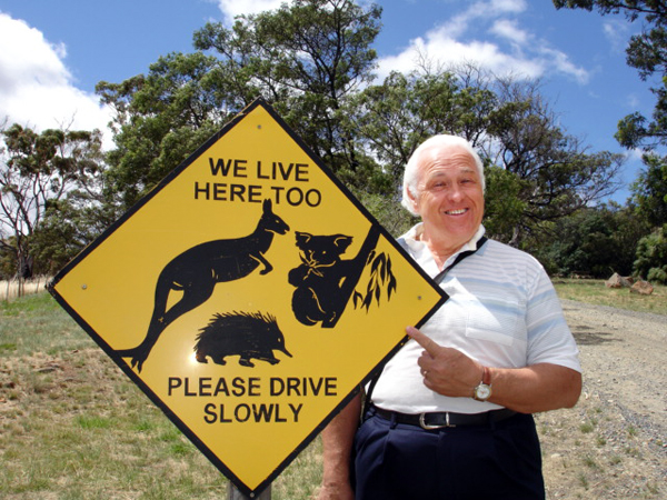 Lee Duquette ad a wildlife sign