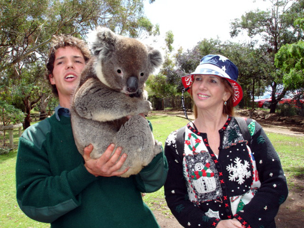 Karen Duquette a a koala