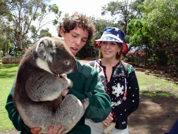 Karen Duquette a a koala