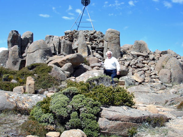 Lee Duquette at Mount Wellington