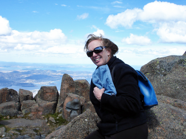 Karen Duquette at Mount Wellington