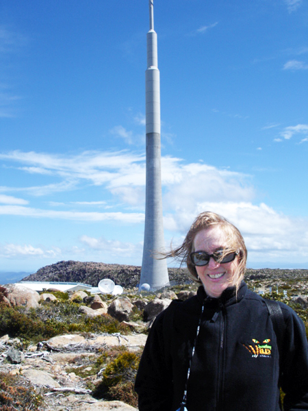 Karen Duquette at Mount Wellington