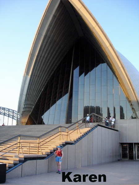 Karen Duquette at Sydney Opera House