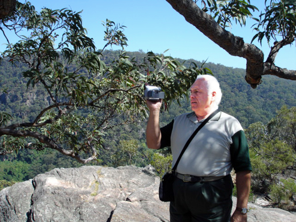Lee Duquette at Blue Mountains National Park