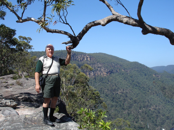 Lee Duquette at Blue Mountains National Park