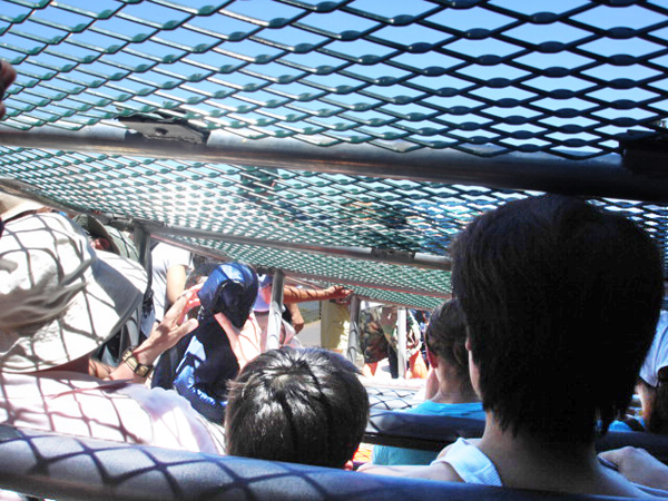 Not much room overhead