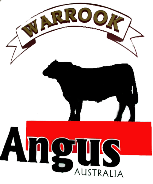 Warrook Angus Farm sign