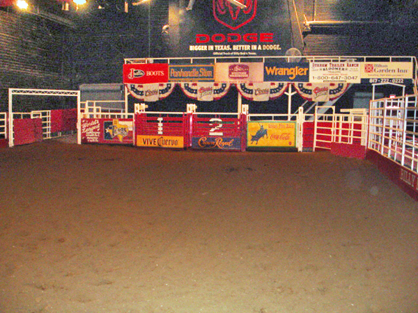 rodeo area