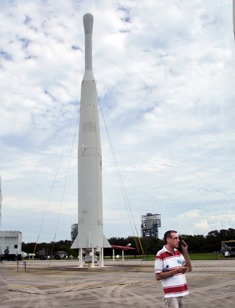 Brian Duquette at Kennedy Space Center