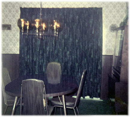 Dining room in 1971