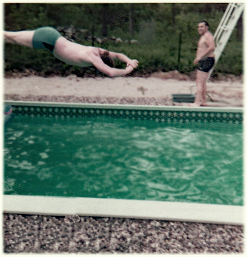 Karen's brother diving