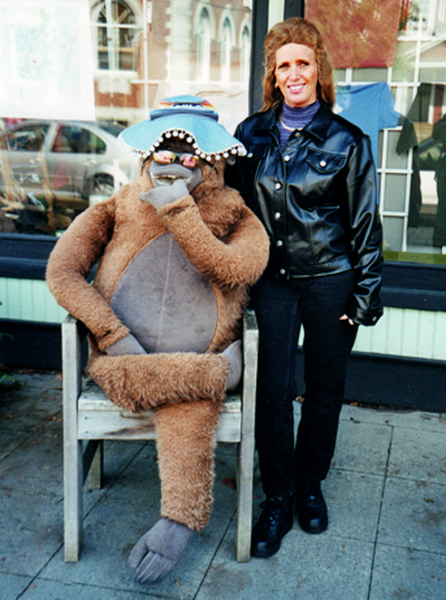 Karen Duquette at Cabot Creamery in Vermont, 2000
