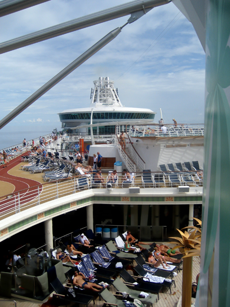Partial View of the Upper Deck
