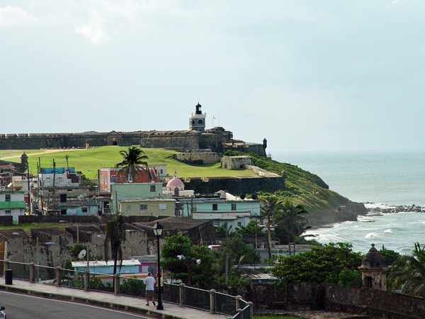 view of Castle San Felipe del Moro