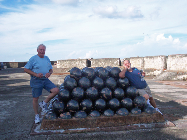 the boys and cannon balls