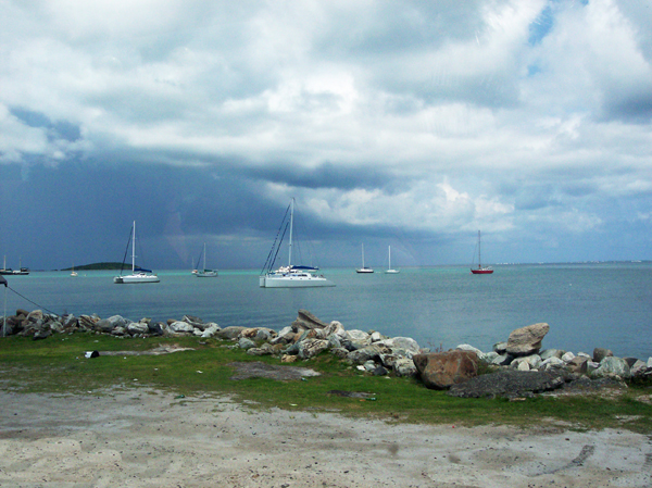 sailboats at St. Maarten