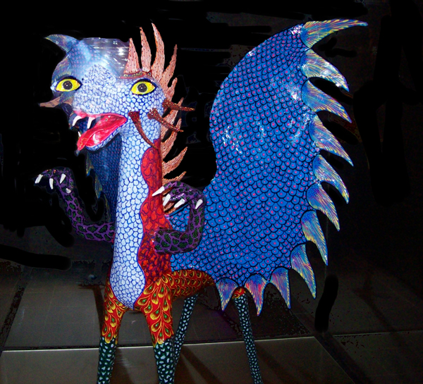 miniature art dragon