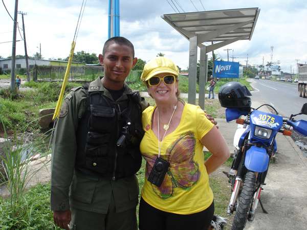 friendly Policeman with Karen Duquette