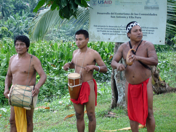 Embera Village musicians