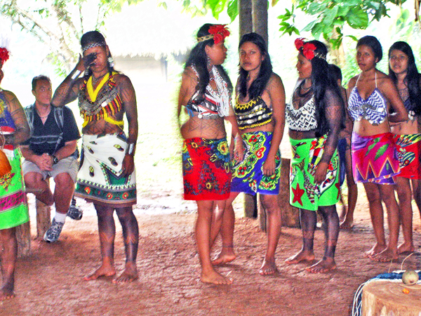 The native dancers