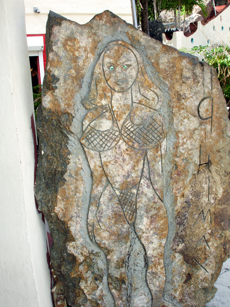 rock carving