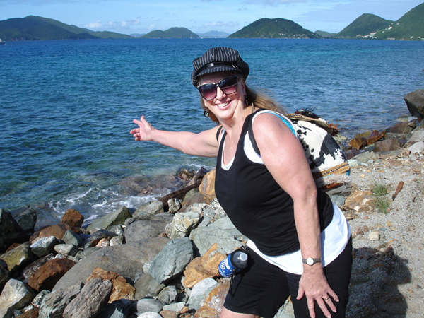 Karen Duquette in Tortola BVI