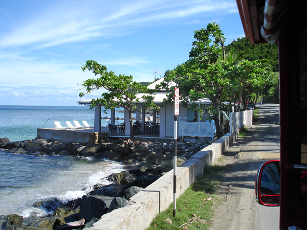 approaching Islands Restaurant
