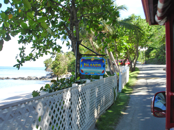 Islands Restaurant sign
