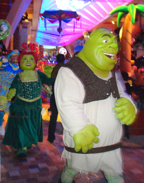 Shrek and spouse